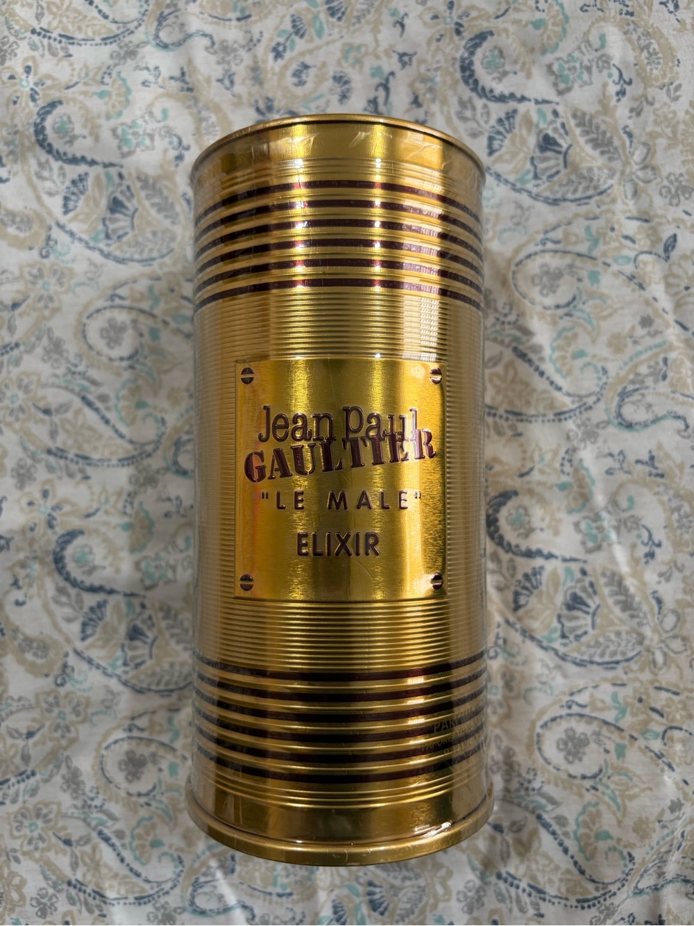 Jean Paul Gaultier Le Male Elixir Parfum 4.2 Oz Receipt Purchase Included🧾✅